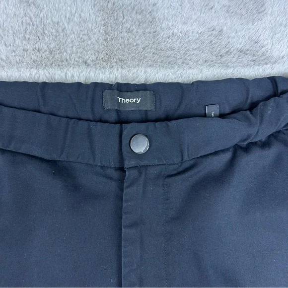 Theory Mens Terrance Zh Neoteric Joggers Pants 32x29 Ankle Zip Commuter Trousers